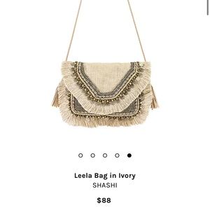 NWT Shashi Leela Clutch